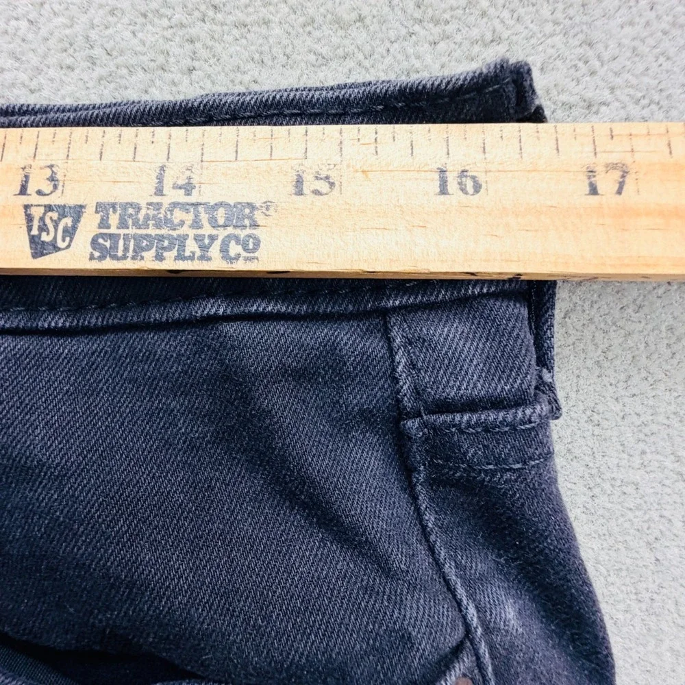 Levis 511 Black Label Slim Jeans Men's Size 32x32 Black Out Cotton Blend Denim